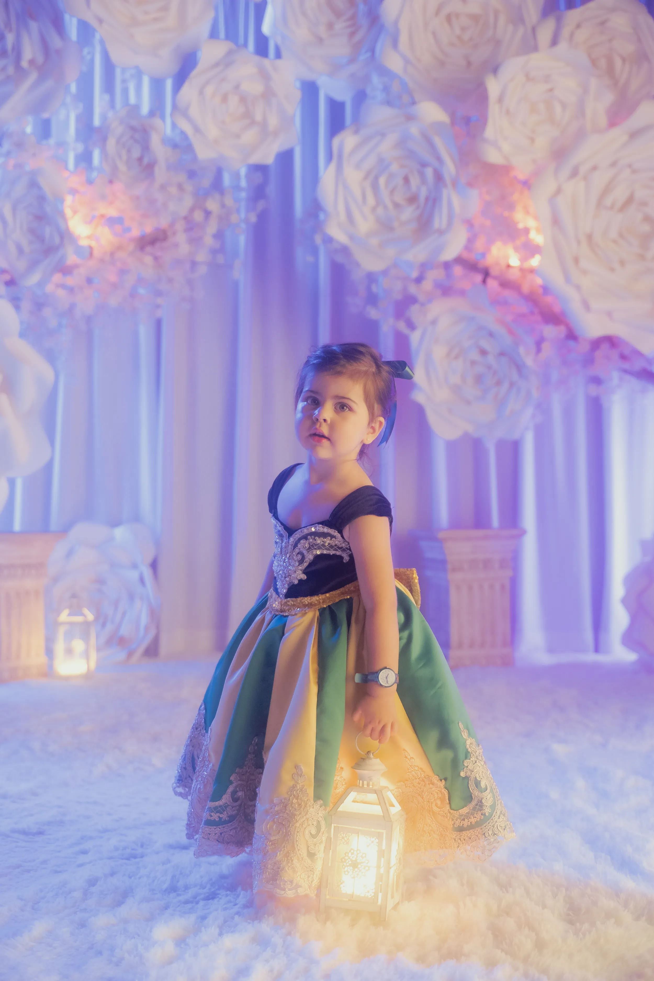 Anna Green & Gold Coronation Gown