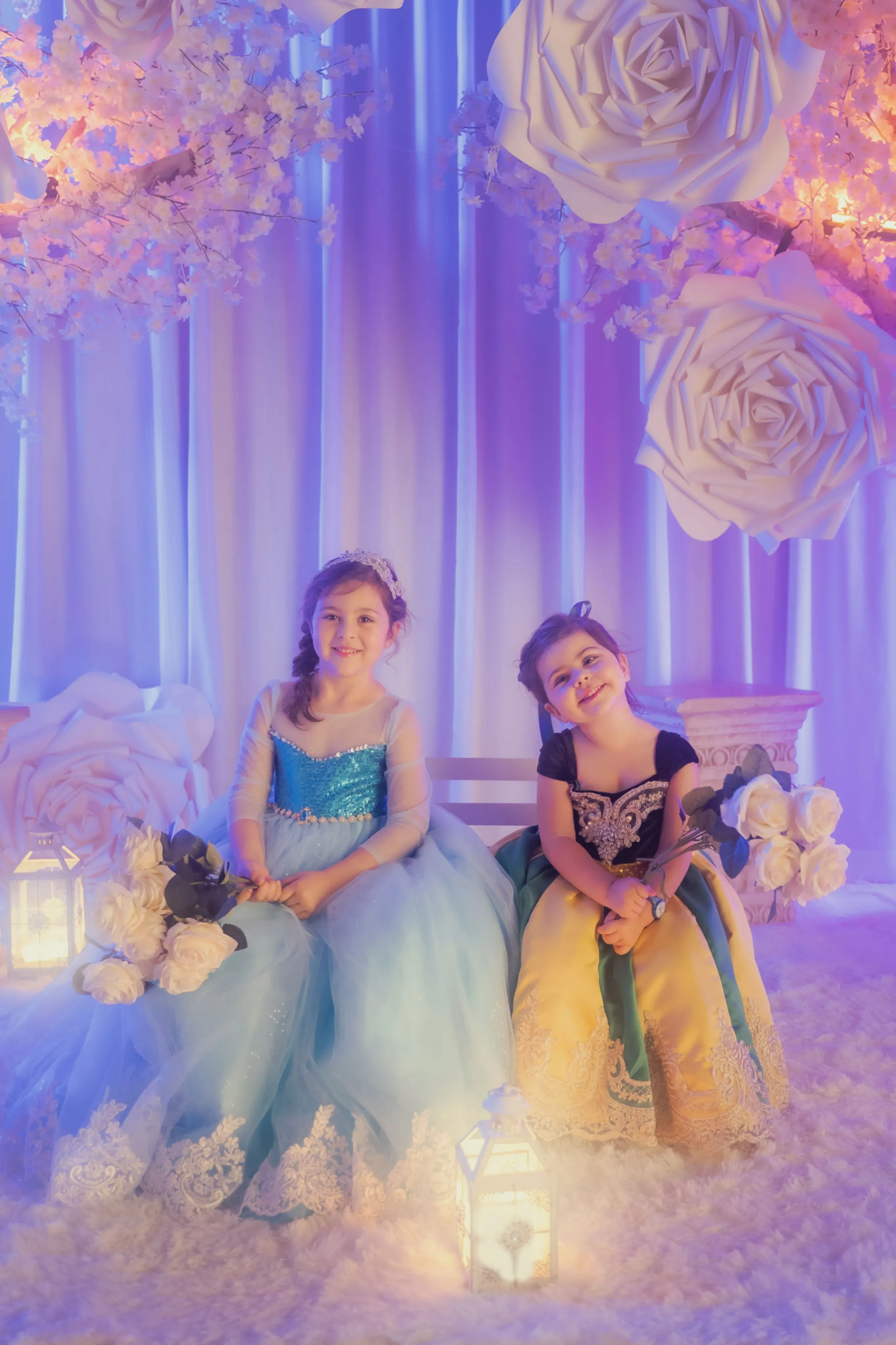 Anna Green & Gold Coronation Gown
