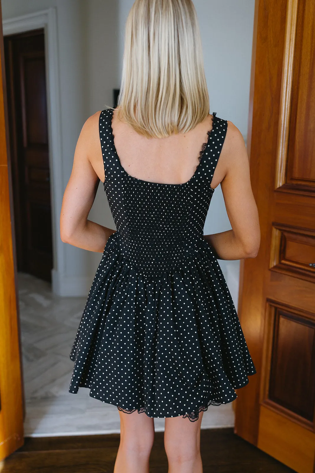 Arlie Mini Dress - Black