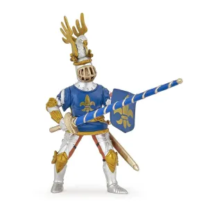 Blue Knight Fleur de Lys; The Medieval Fantasy World (papo)