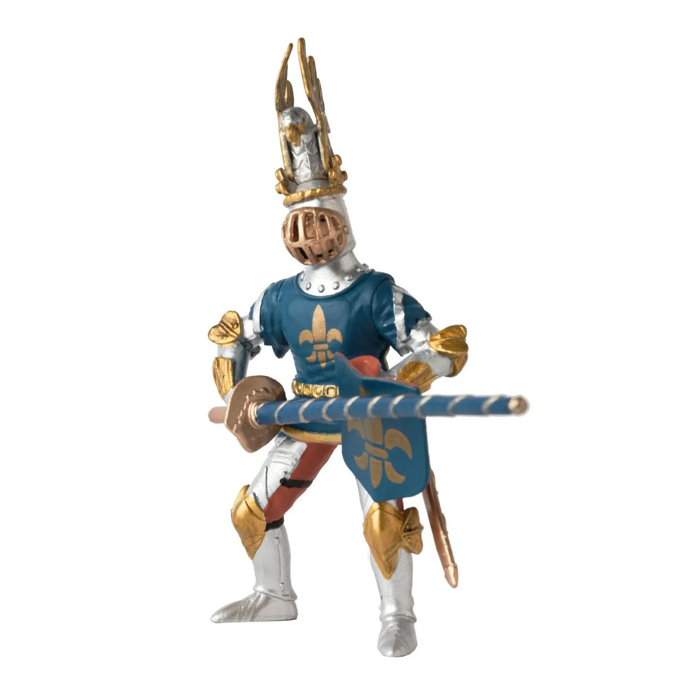 Blue Knight Fleur de Lys; The Medieval Fantasy World (papo)