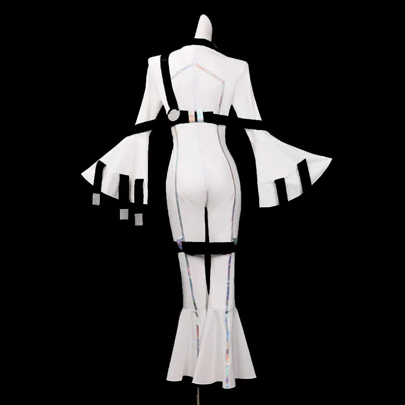 Code Geass C.C. White Restraint Cosplay Costume