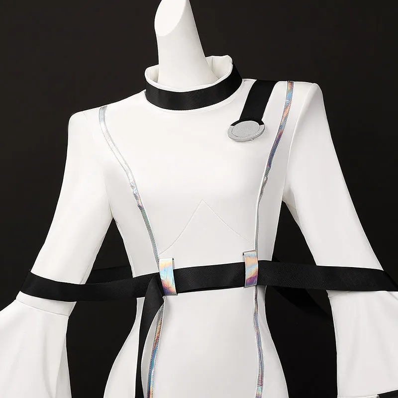 Code Geass C.C. White Restraint Cosplay Costume