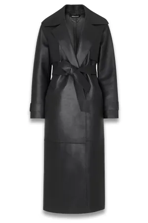 Faye Clean Bonded Trench Coat