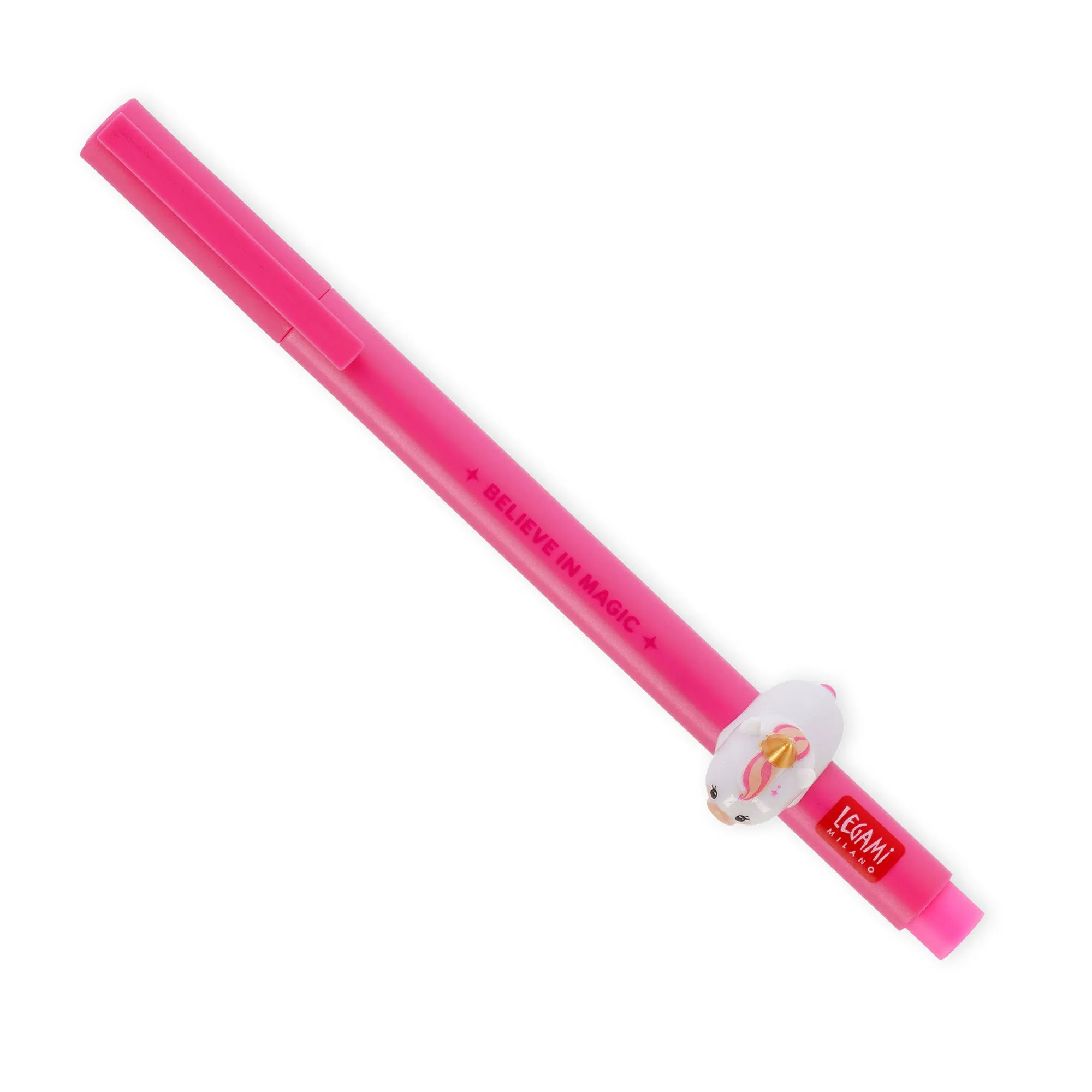 Gel Pen with Unicorn Decoration
