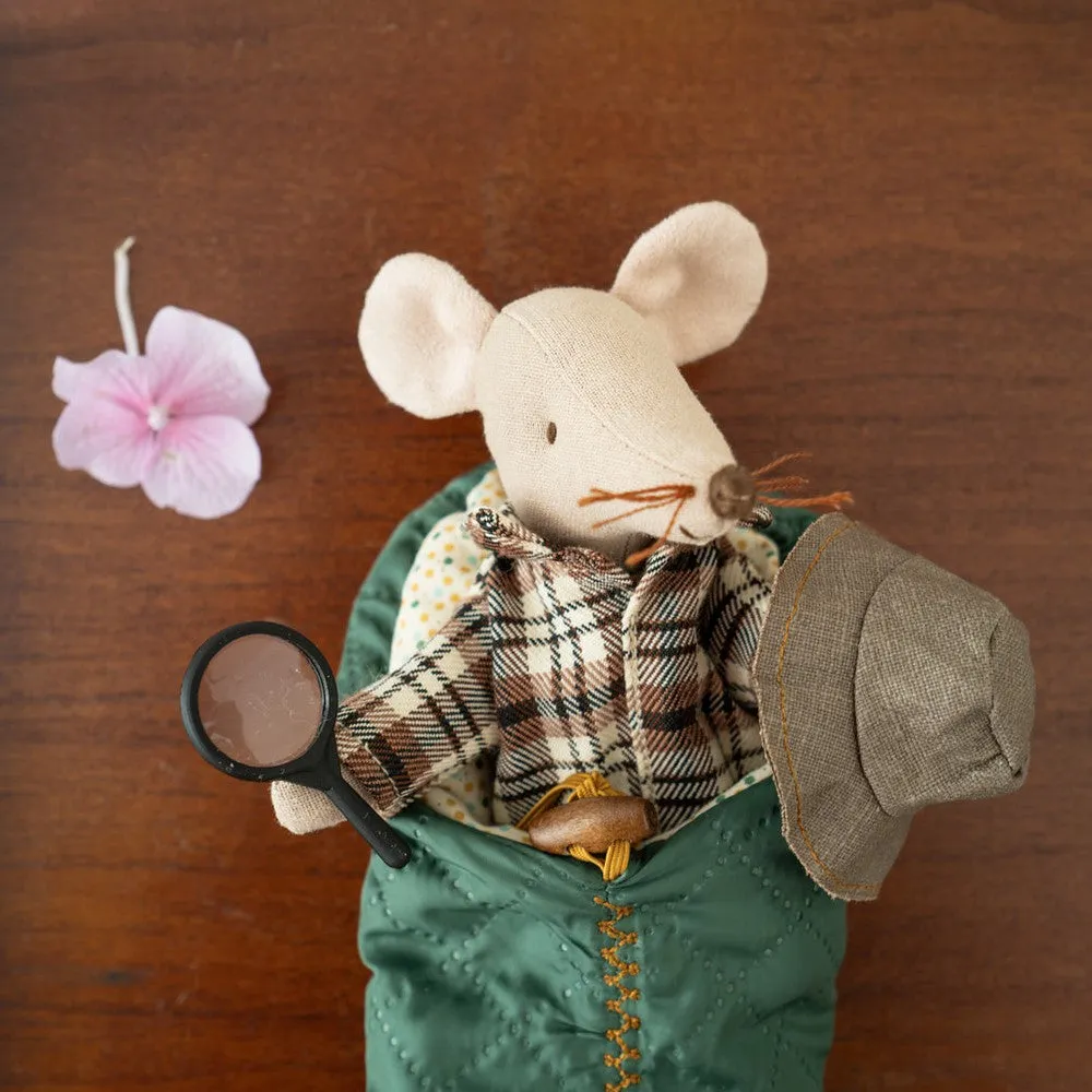 Maileg wildlife guide dad mouse