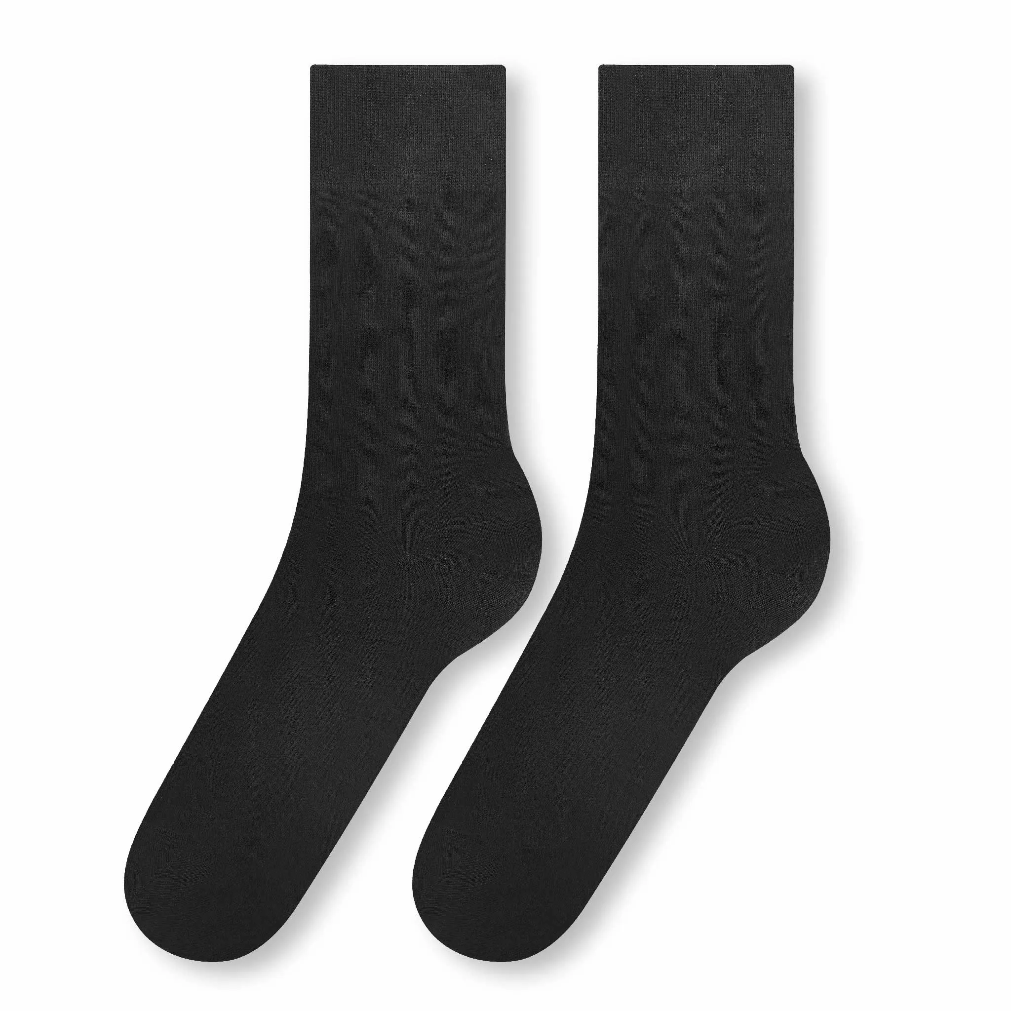 Men’s Solid Color Stay Up Dress Socks