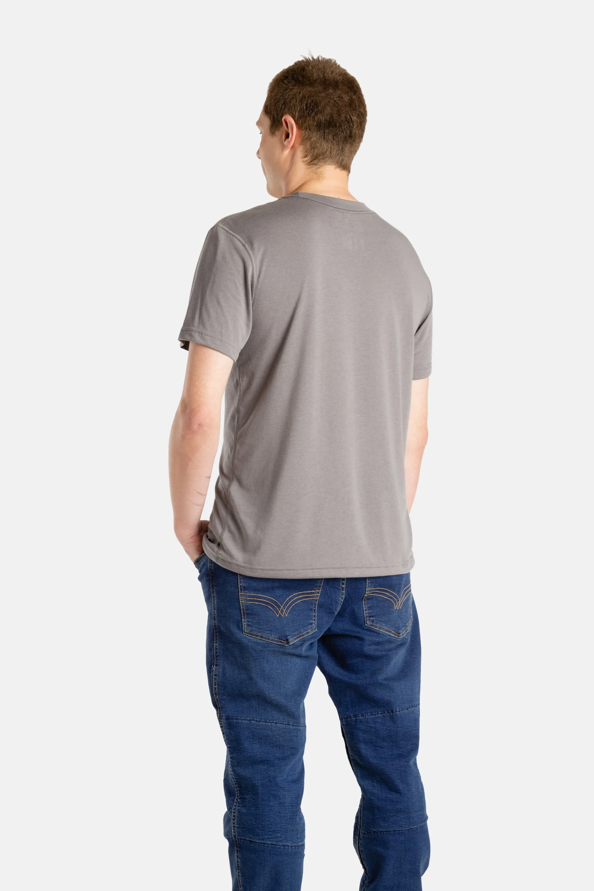 No Limbits Adaptive Men's Charcoal Sensory Tee