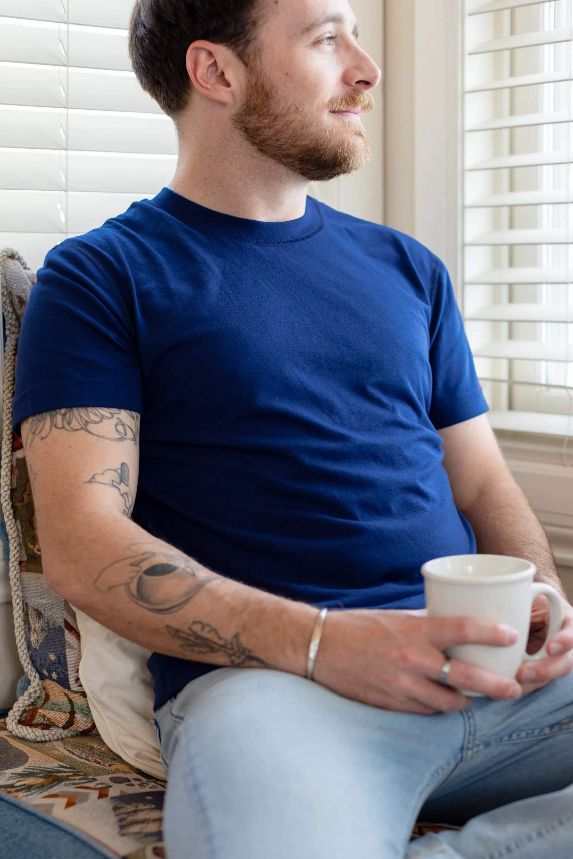 No Limbits Adaptive Men's Navy Sensory Tee