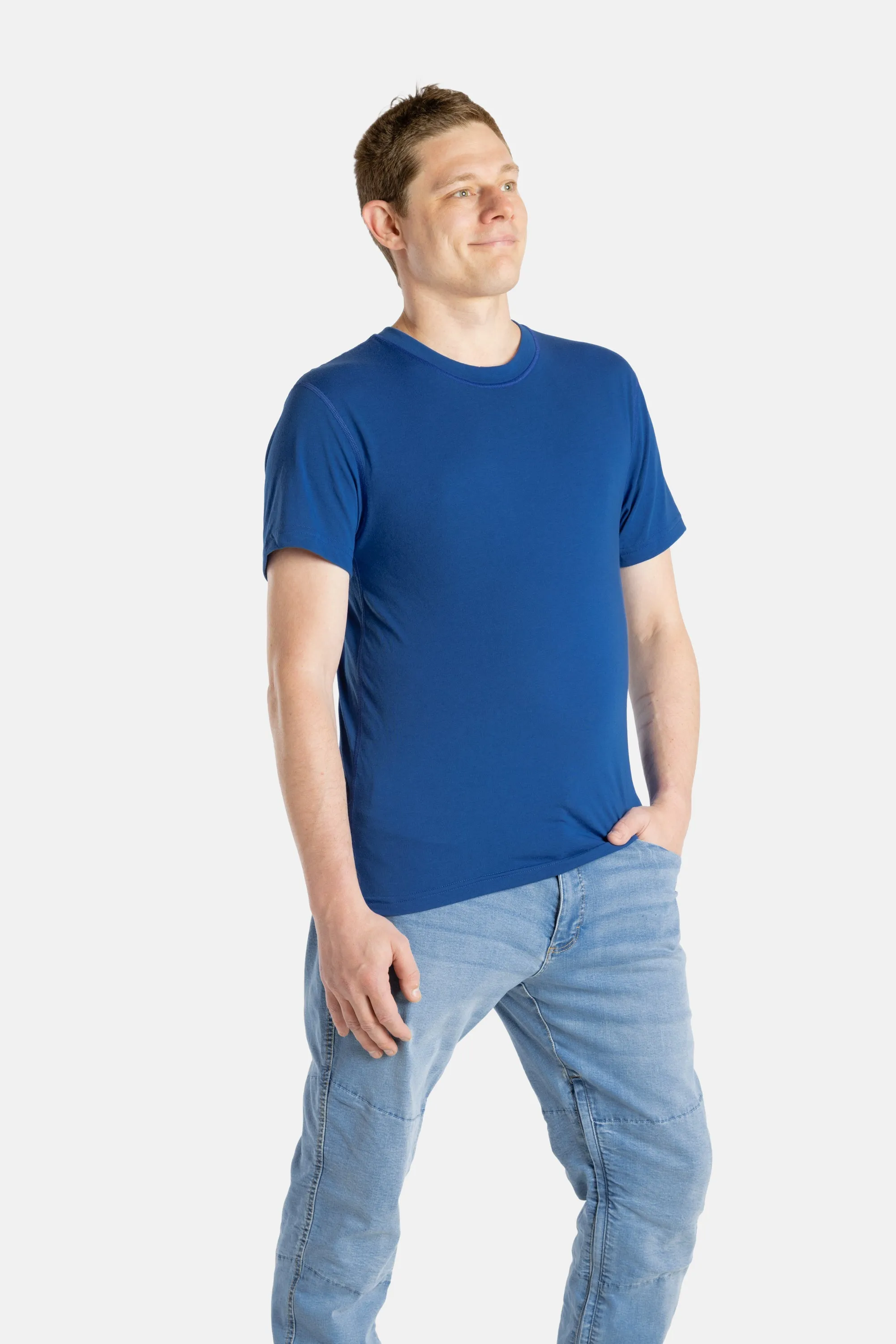 No Limbits Adaptive Men's Navy Sensory Tee