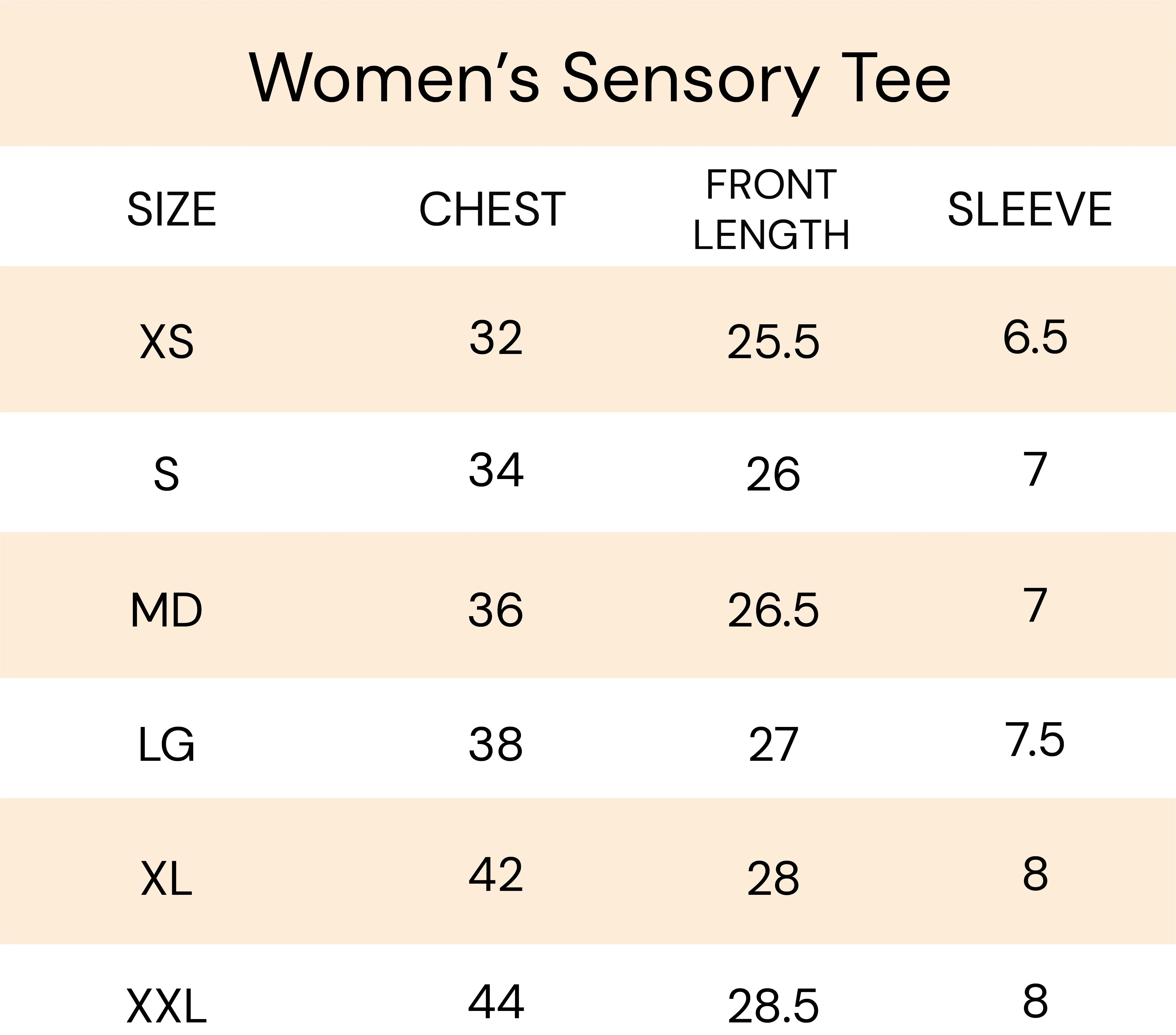 No Limbits Adaptive Women's White Sensory Tee