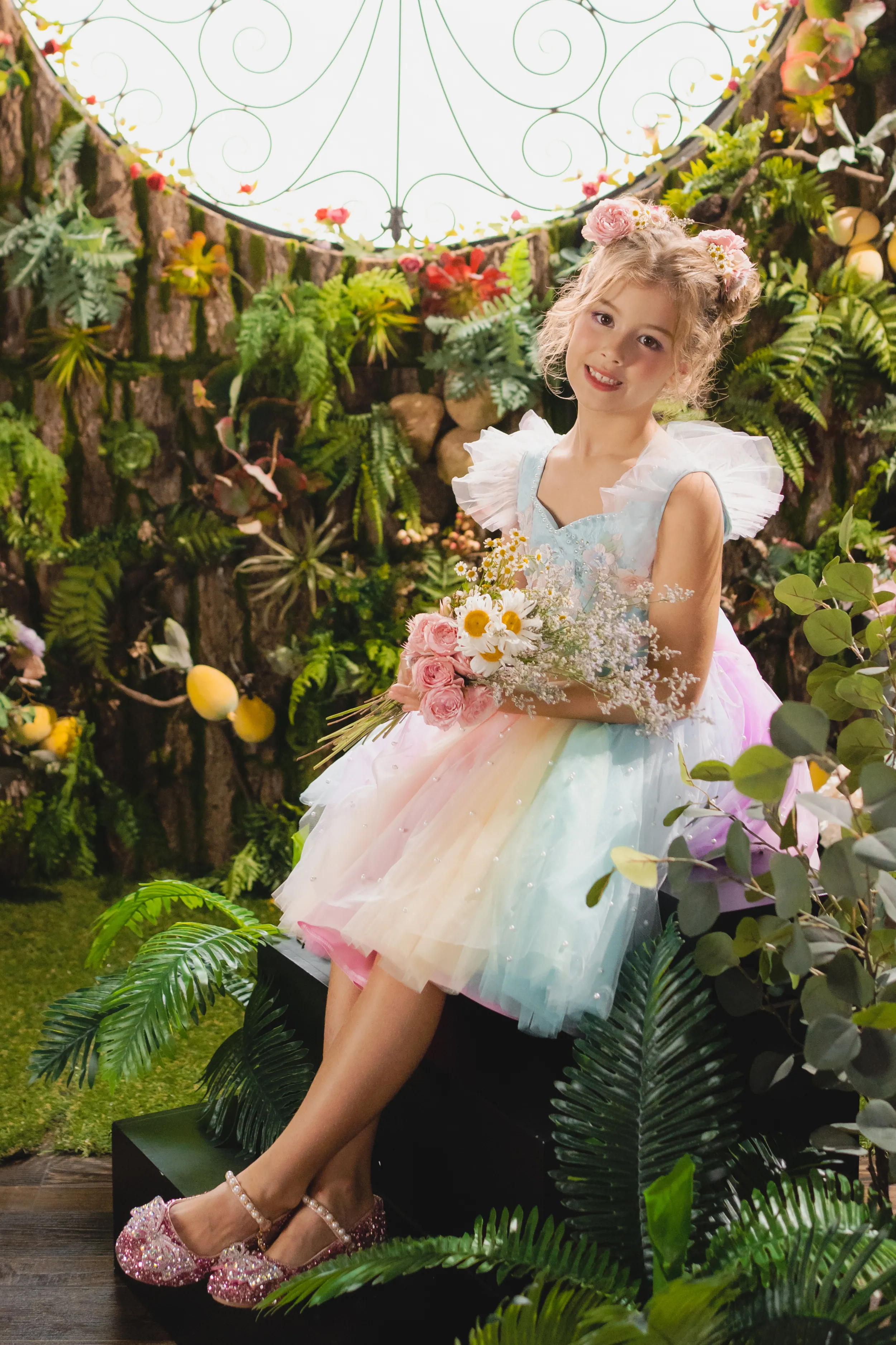 Rainbow Unicorn Dress