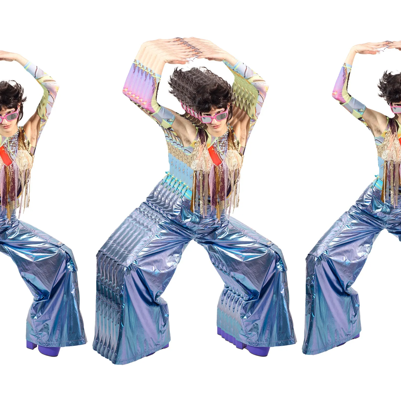 Raver Silver Pants