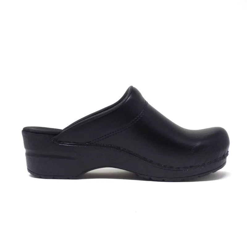 SAN-FLEX Black Work Clog - Sanita