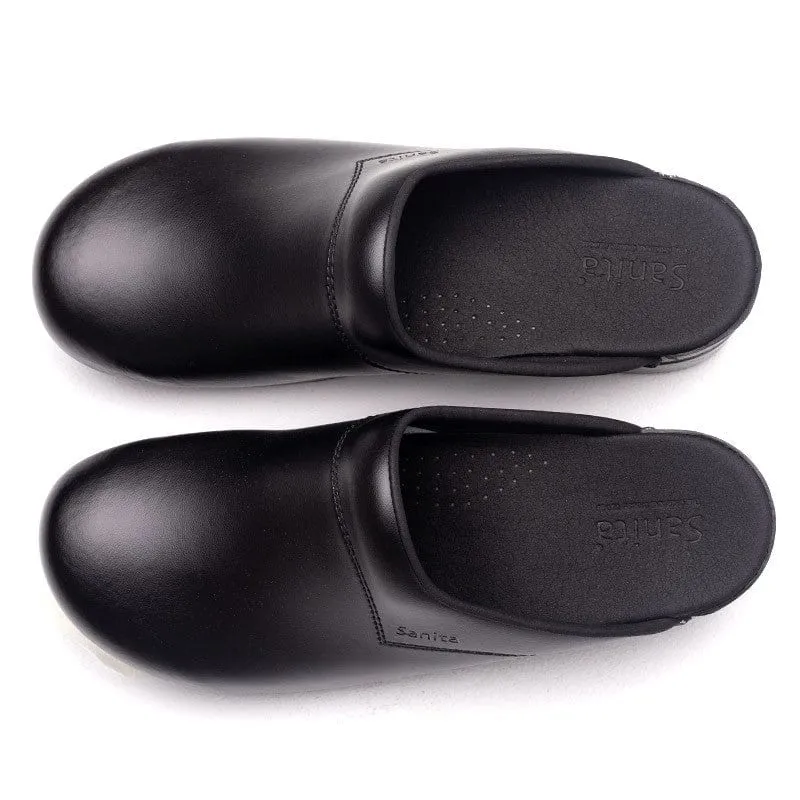 SAN-FLEX Black Work Clog - Sanita