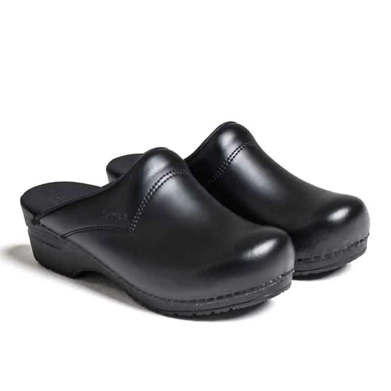 SAN-FLEX Black Work Clog - Sanita