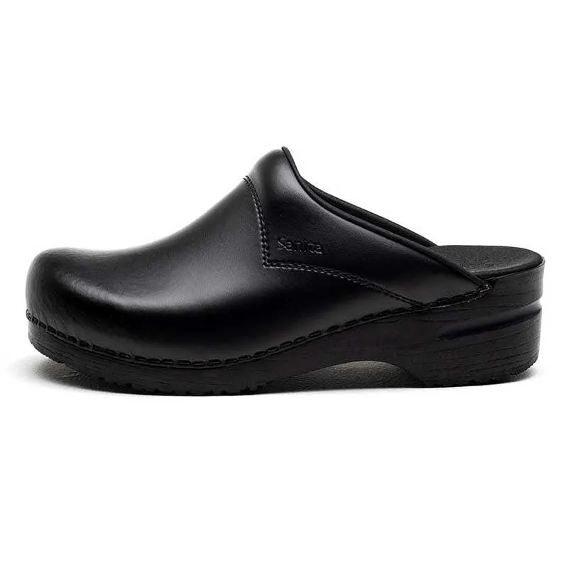 SAN-FLEX Black Work Clog - Sanita