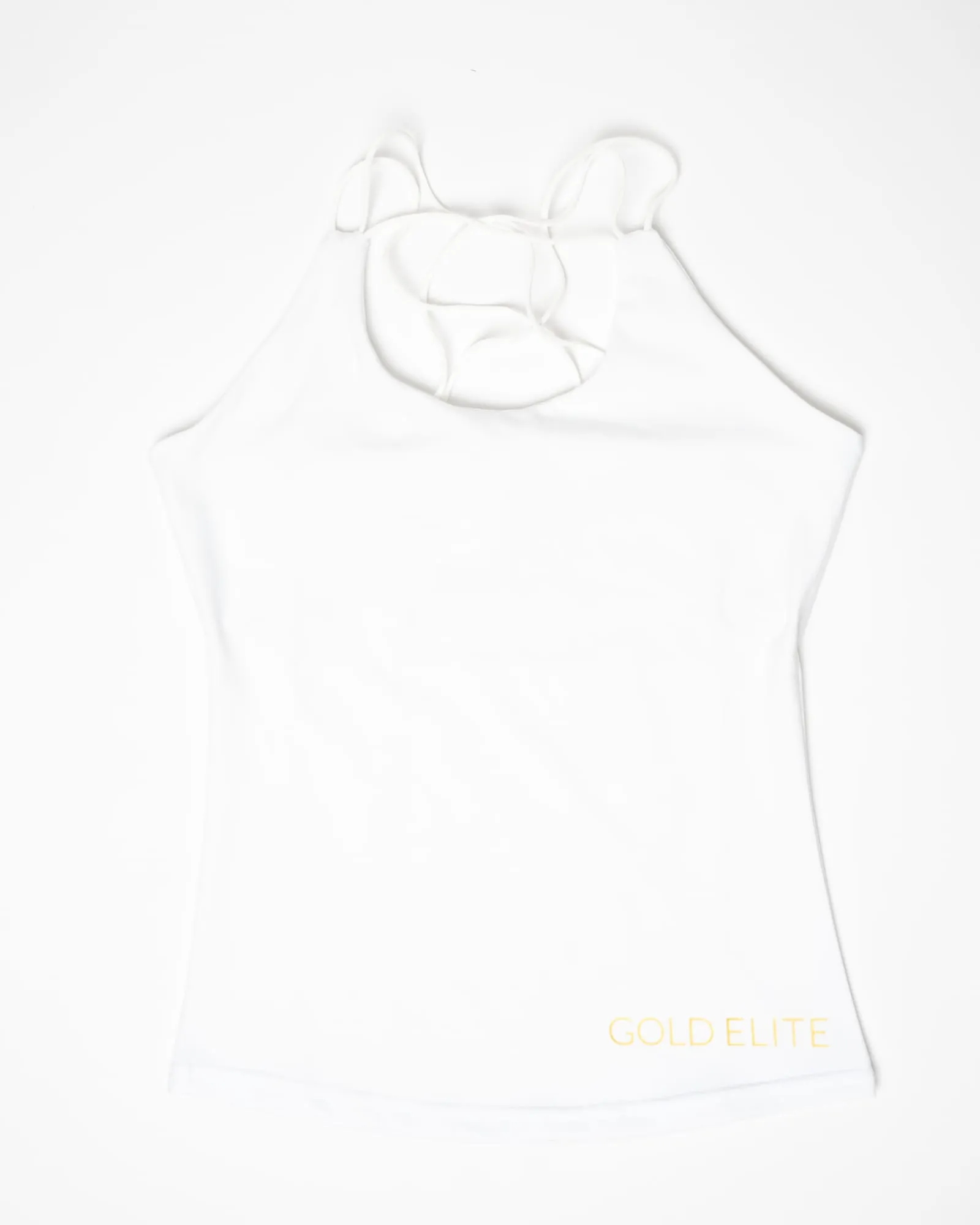 Victoria Compression Tank Top | White