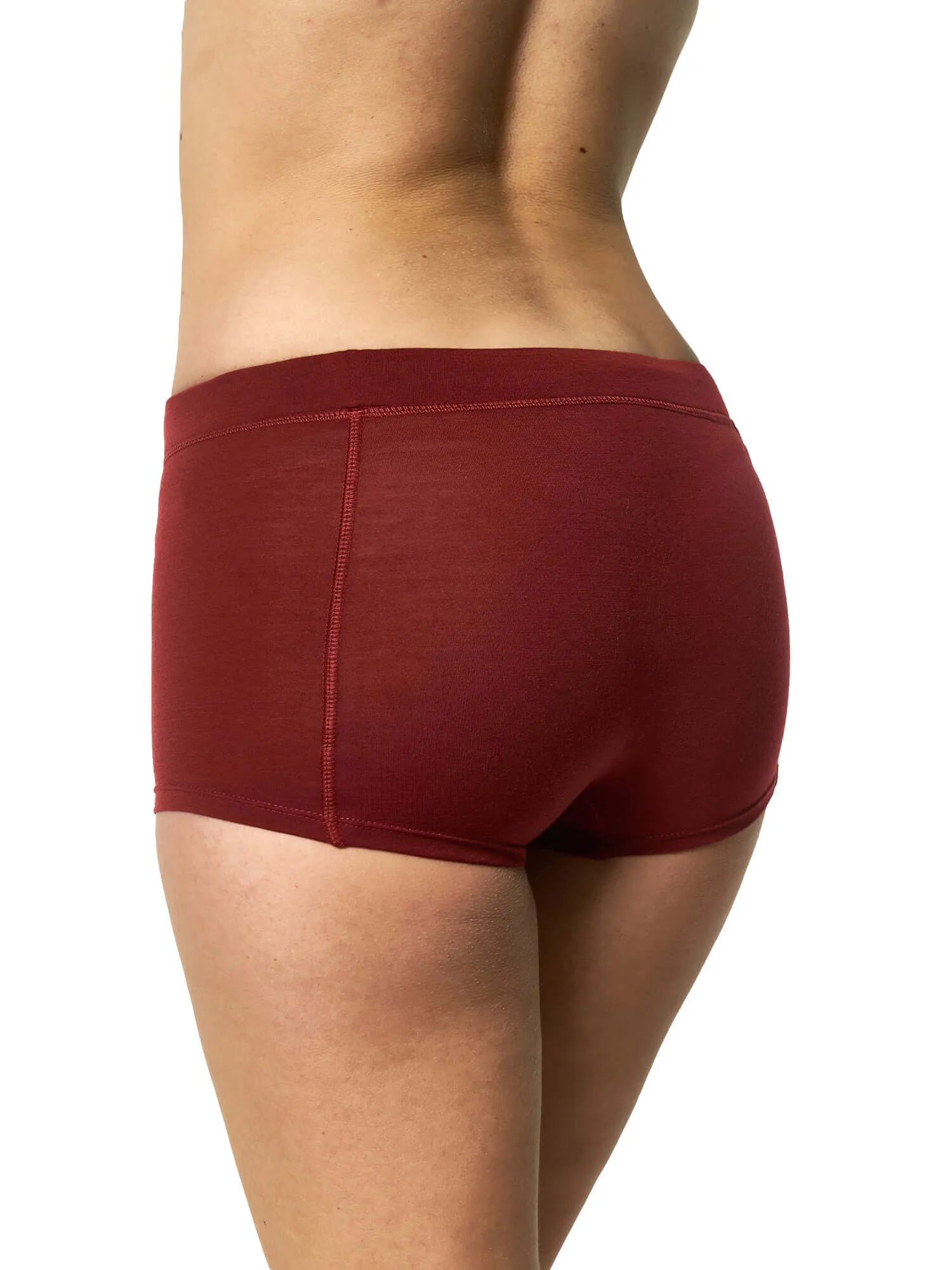 Women's Merino Boxers Currant Red (1 Pack)